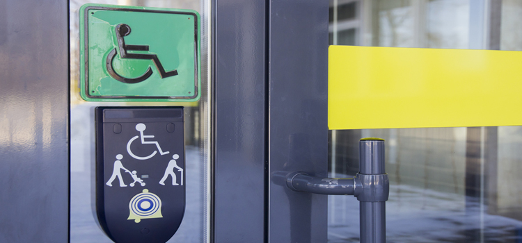 automatic handicap door opener in Mountain House