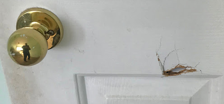 interior door hole repair Mountain House